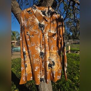 Wrangler Retro Long Live Cowboys Black Snap Western Graphic Shirt